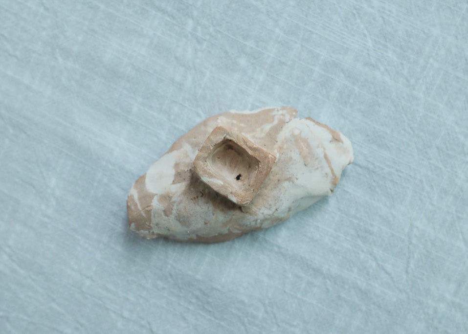 Artist Edition - LEAF 03：手工捏製 陶土線香座